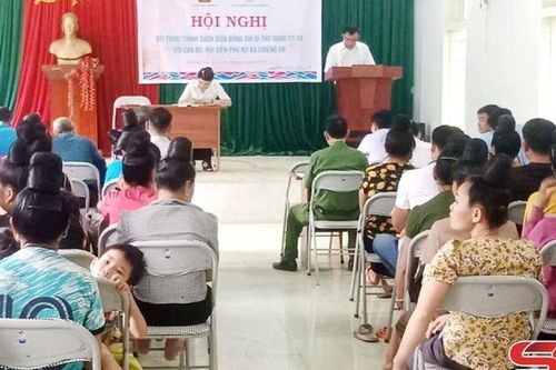Đối thoại với nhân dân, giải quyết phát sinh ở cơ sở