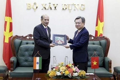 Việt Nam và Ấn Độ sẽ tăng cường hợp tác trong lĩnh vực xây dựng
