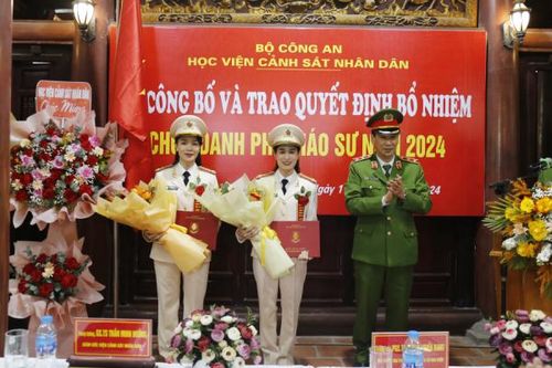 Học viện CSND trao quyết định bổ nhiệm chức danh Phó Giáo sư năm 2024