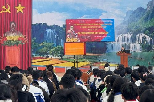 Bảo tàng tỉnh tuyên truyền chuyên đề 'Đại tướng Võ Nguyên Giáp với Cao Bằng'