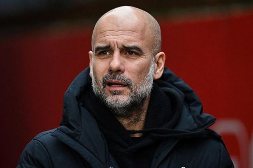 Phản ứng của Guardiola khi Man City bại trận