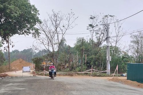 Gấp rút GPMB đường giao thông ngã tư Trúc Động đi Đại lộ Thăng Long