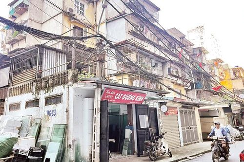 Đẩy nhanh tiến độ cải tạo chung cư cũ