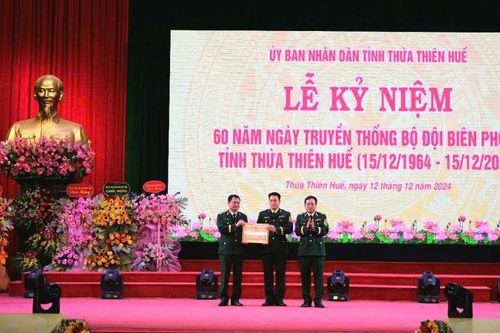 Lễ kỷ niệm 60 năm Ngày truyền thống Bộ đội Biên phòng Thừa Thiên Huế