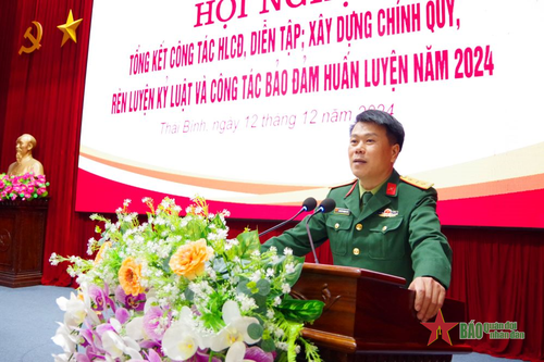 Bộ CHQS tỉnh Thái Bình tổng kết công tác quân sự năm 2024