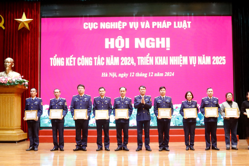 Cục Nghiệp vụ và Pháp luật Cảnh sát biển Việt Nam tổng kết nhiệm vụ năm 2024