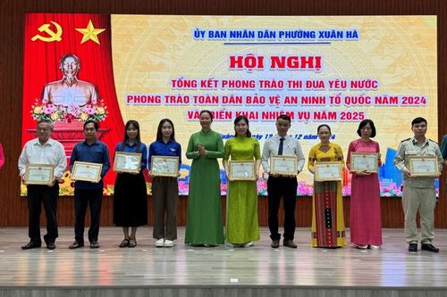 Phường Xuân Hà duy trì hoạt động có hiệu quả nhiều mô hình trong phong trào Toàn dân BVANTQ