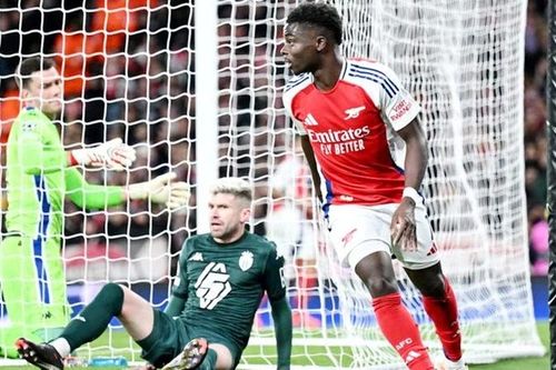 Saka ghi cú đúp giúp Arsenal dễ dàng vượt qua Monaco