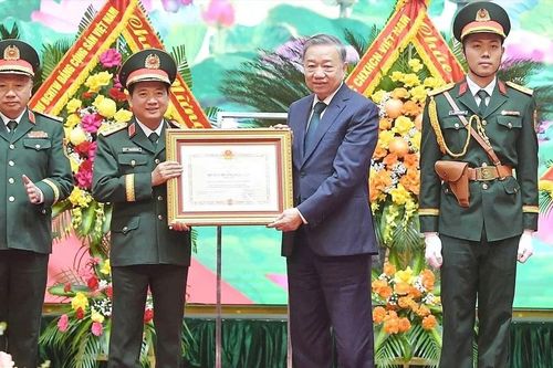 Tổng Bí thư Tô Lâm dự lễ kỷ niệm 80 năm Ngày truyền thống Tổng cục Chính trị Quân đội nhân dân Việt Nam
