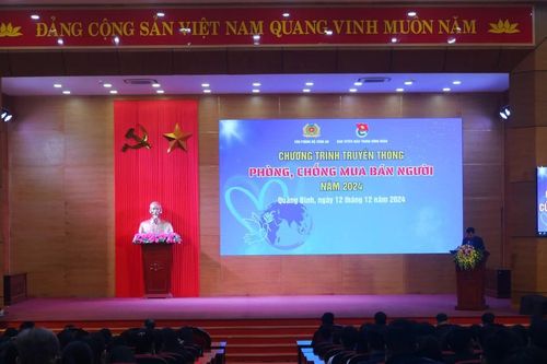 Quảng Bình đẩy mạnh truyền thông phòng, chống mua bán người