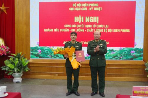 Hội nghị công bố quyết định tổ chức lại ngành Tiêu chuẩn - Đo lường - Chất lượng BĐBP