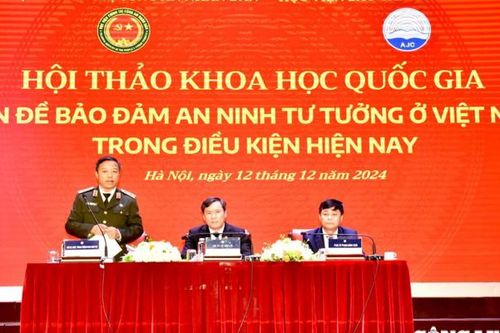 Chia sẻ kinh nghiệm về bảo đảm an ninh tư tưởng ở Việt Nam trong điều kiện mới