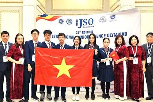 Học sinh Hà Nội xuất sắc giành 6 huy chương tại Olympic khoa học trẻ quốc tế 2024