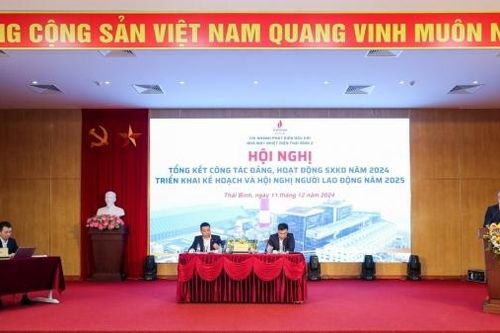 Nhà máy Nhiệt điện Thái Bình 2 vượt chỉ tiêu trong sản xuất kinh doanh năm 2024