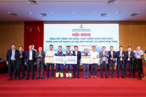 Nhà máy Nhiệt điện Thái Bình 2 vượt chỉ tiêu sản xuất kinh doanh năm 2024