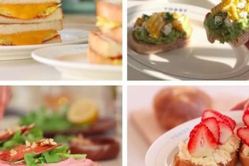 Bữa sáng nhanh gọn với 10 công thức bánh mì nướng