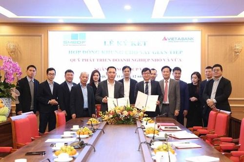 Ký kết hợp tác cho vay gián tiếp hỗ trợ doanh nghiệp nhỏ và vừa