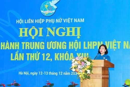 Khai mạc Hội nghị lần thứ 12 Ban Chấp hành TƯ Hội LHPN Việt Nam khóa XIII