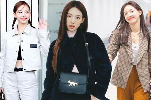 Vóc dáng không quá cao nhưng Nayeon (Twice) vẫn khéo lên đồ đông để tránh 'nuốt dáng'