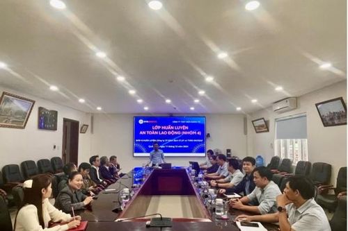 Công ty Thủy điện Quảng Trị: Tổ chức khóa huấn luyện an toàn vệ sinh lao động nhóm 4 năm 2024