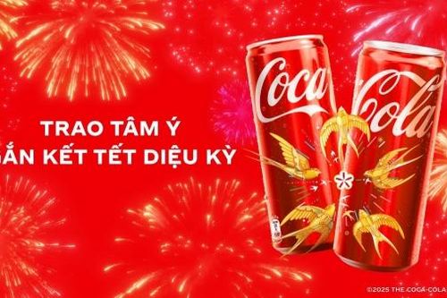 Coca-Cola khởi động chiến dịch Tết 2025: Trao tâm ý, gắn Tết diệu kỳ