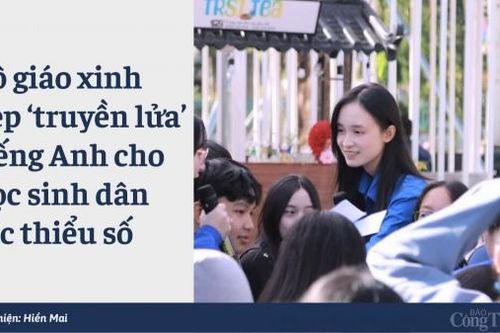 Gia Lai: Cô giáo trẻ 'truyền lửa' học tiếng Anh cho học sinh dân tộc thiểu số