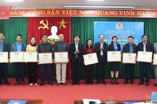 LĐLĐ huyện Thiệu Hóa quan tâm chăm lo lợi ích cho đoàn viên, người lao động