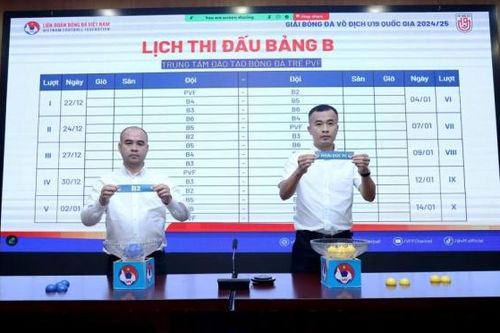 Đồng Nai thi đấu vòng loại giải U.19 quốc gia 2025 tại Vũng Tàu