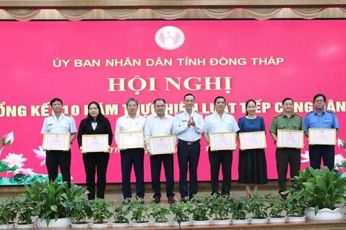 Tổng kết 10 năm thực hiện Luật Tiếp công dân
