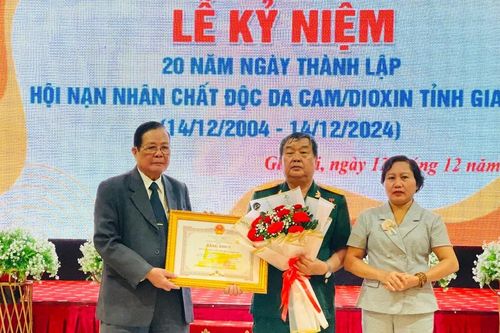 Kỷ niệm 20 năm Ngày thành lập Hội Nạn nhân chất độc da cam/dioxin tỉnh Gia Lai