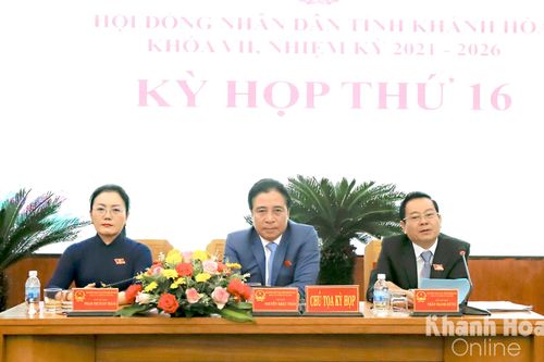 Khai mạc Kỳ họp thứ 16, HĐND tỉnh khóa VII