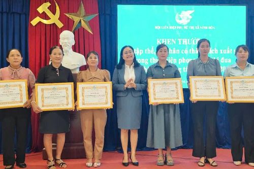 Hội Liên hiệp Phụ nữ thị xã Ninh Hòa: Năm 2024, thực hiện 36 công trình, phần việc xây dựng nông thôn mới