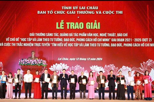Lễ trao giải học tập và làm theo tư tưởng, đạo đức, phong cách Hồ Chí Minh
