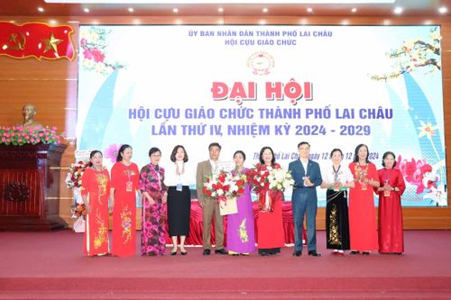 Đại hội Hội Cựu giáo chức thành phố Lai Châu lần thứ IV, nhiệm kỳ 2024-2029