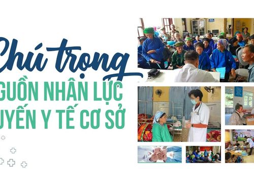 Chú trọng nguồn nhân lực tuyến y tế cơ sở