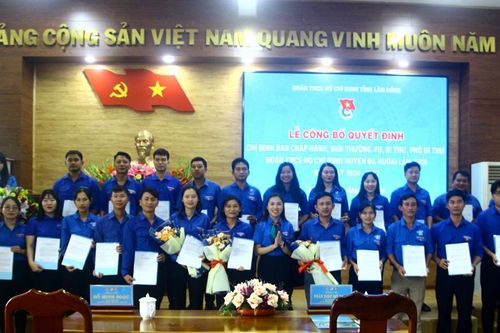 Thành lập Đoàn TNCS Hồ Chí Minh huyện Đạ Huoai lâm thời