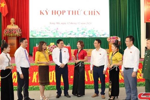 Kỳ họp thứ chín Hội đồng nhân dân huyện Sông Mã, nhiệm kỳ 2021-2026