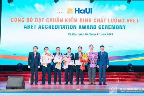 Đại học Công nghiệp Hà Nội: Thêm 5 chương trình đào tạo đạt chuẩn ABET