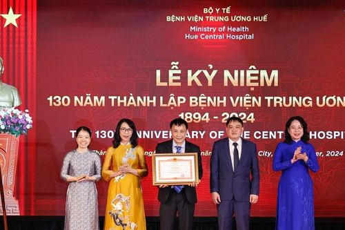 Phó Chủ tịch nước Võ Thị Ánh Xuân dự Lễ Kỷ niệm 130 năm thành lập Bệnh viện Trung ương Huế