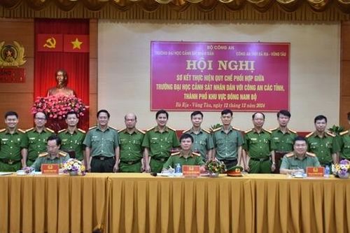 Trường Đại học CSND với Công an 6 tỉnh, thành quan hệ phối hợp ngày càng hiệu quả