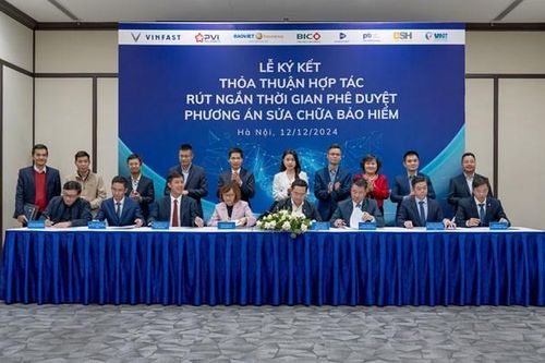 Vinfast hợp tác với 7 hãng bảo hiểm, rút ngắn thời gian giám định và xử lý sự cố cho khách hàng