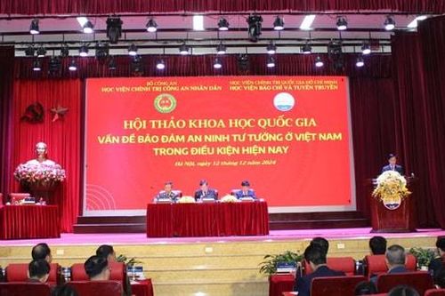 Chú trọng bảo đảm an ninh tư tưởng ở Việt Nam trong điều kiện hiện nay