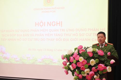 Trang bị kỹ năng để thực hiện có hiệu quả công tác quản lý cư trú