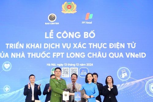 Người dân sắp có thể dùng VNeID để mua thuốc trực tuyến từ FPT Long Châu