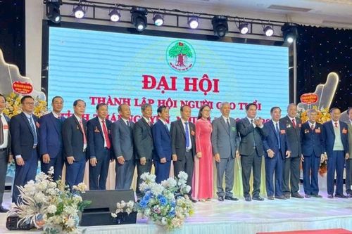 Ông Nguyễn Tiến Lợi giữ chức Chủ tịch Hội Người cao tuổi tỉnh Thái Nguyên
