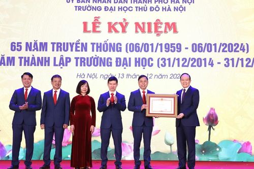 Trường Đại học Thủ đô Hà Nội-cơ sở đào tạo nhân lực đa ngành, uy tín