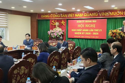 BCH Đảng bộ quận Hoàng Mai quyết định nhiều vấn đề quan trọng