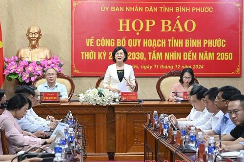 Công bố Quy hoạch tỉnh Bình Phước thời kì 2021 - 2030, tầm nhìn đến 2050