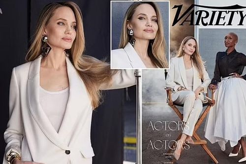 Angelina Jolie khoe hình xăm ngực, hiếm hoi chia sẻ về những bất an