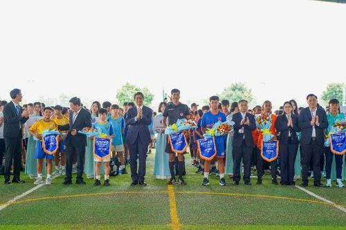 12 đội bóng dự Giải Bóng đá quốc tế U13 Việt Nam-Nhật Bản năm 2024